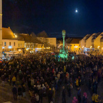 Trojičné námestie v Trnave 25.1.2024. | Foto: Trnavské rádio, red.