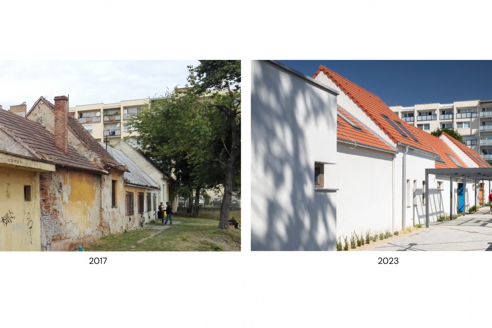 Stav pred a po | Zdroj: arsa architekti/ archinfo.sk