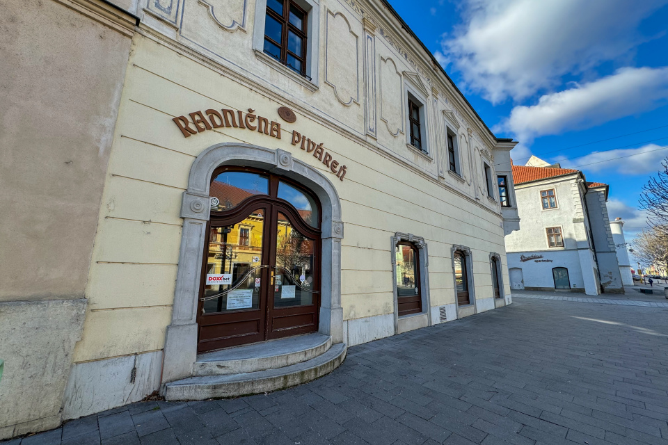 Budova bývalej Radničnej pivárne v centre Trnavy. | Foto: Pavol Holý, red.