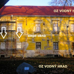 Okná kaštieľa | Zdroj: OZ Vodný hrad