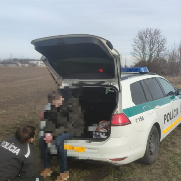Fotografia priamo zo zásahu | Foto: KRPZTT