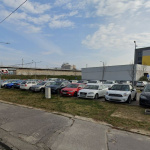 Na parkovisku by mal vyrásť parkovací dom | Zdroj: reprofoto Google Street View