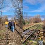 Prehliadka stavu železnice | Zdroj: Združenie obcí Zelená cesta