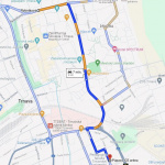 Trasa z Rybníkovej ulice | Foto: Google maps