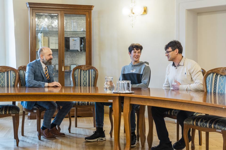 Hagara na radnici | Zdroj: Mesto Trnava