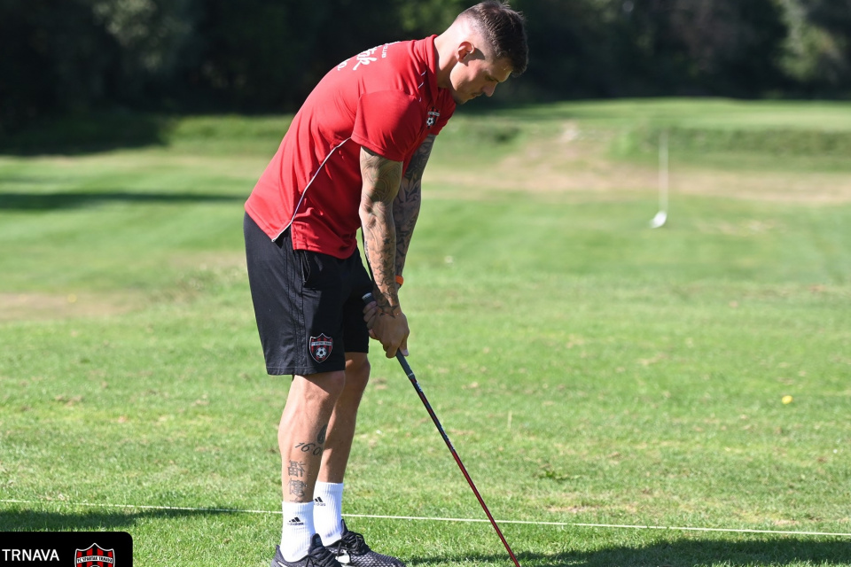 Spartakovci v Piešťanoch na golfe | Zdroj: FB Spartak Trnava