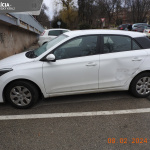 Nehoda vozidla v Trnave. | Zdroj: KR PZ TT