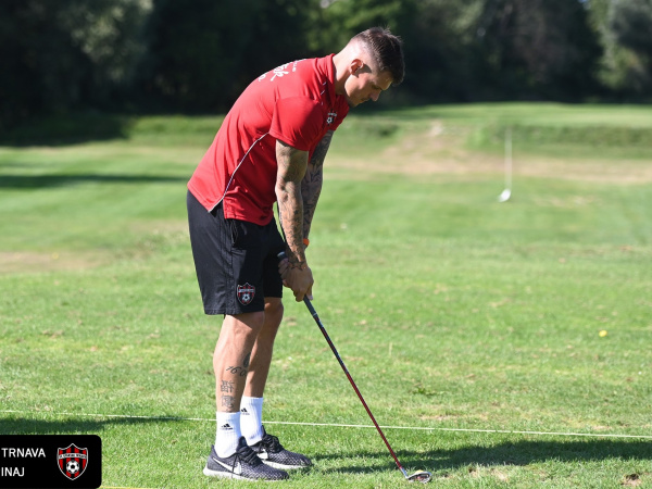 Spartakovci v Piešťanoch na golfe | Zdroj: FB Spartak Trnava