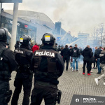 Derby má na konte policajné manévre. | Foto: Polícia Bratislavský kraj, fb