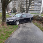 Akoby zázrakom v čase nehody nebol nik na chodníku. | Foto: Janka Malovcová, Krajšia Linčianska, Tulipán a Vajslova dolina, fb