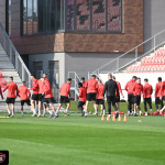 Posledný tréning pred odchodom na východ | Zdroj: Spartak Trnava