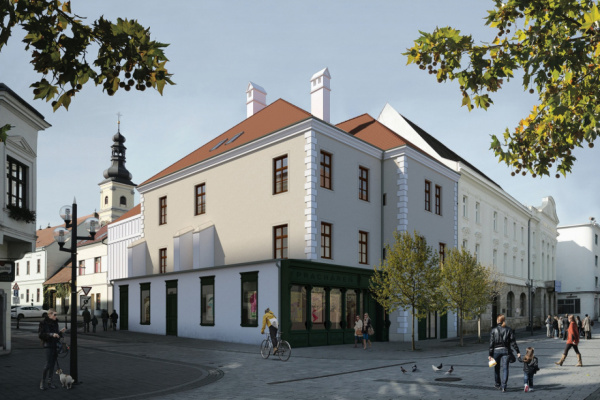 Vizualizácia budovy Prachárne | Zdroj: Mesto Trnava