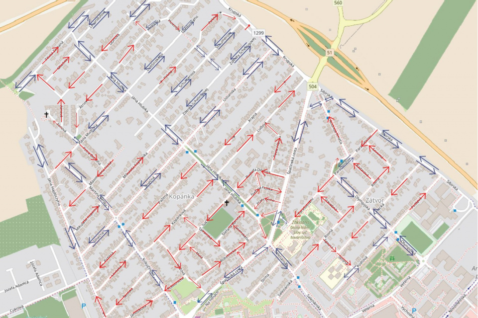 Mapka | Zdroj: Mesto Trnava