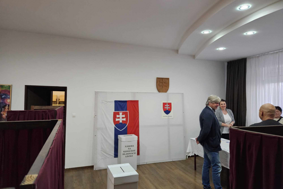 Volebná miestnosť v obci Boleráz | Foto: Fb Boleráz