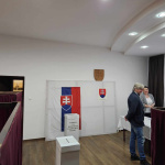 Volebná miestnosť v obci Boleráz | Foto: Fb Boleráz