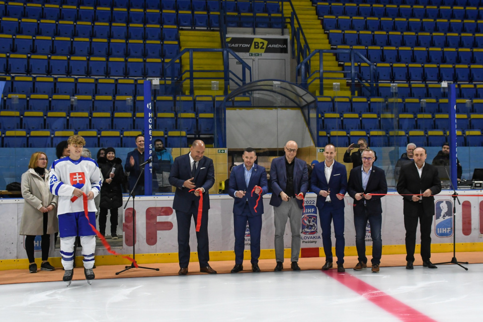 Slávnostné otvorenie zimného štadióna | Zdroj: Mesto Piešťany