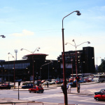 Pohľad na križovatku pri železničnej stanici okolo roku 1997. | Dr. Tibor Sásik, Genpic