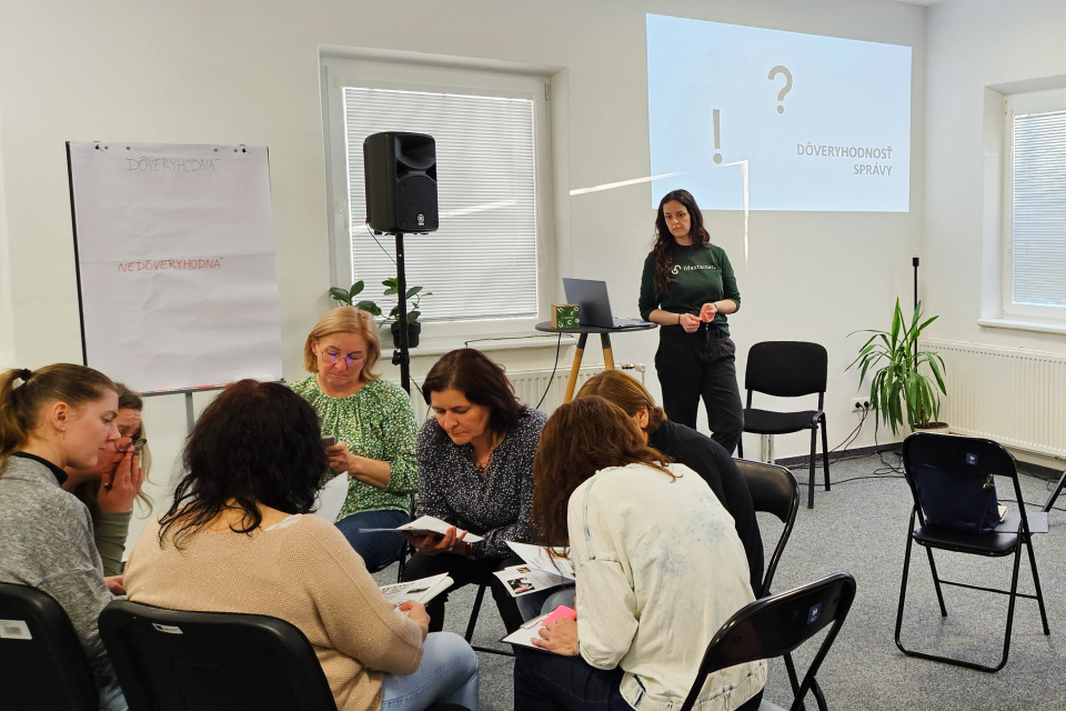 Priebeh workshopu | Zdroj: OZ Lifestarter