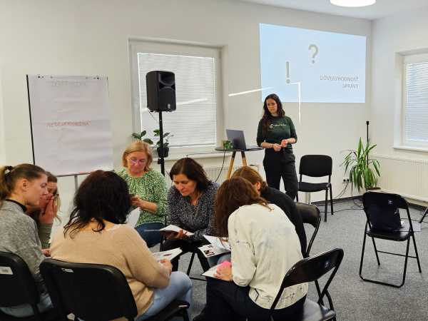 Priebeh workshopu | Zdroj: OZ Lifestarter