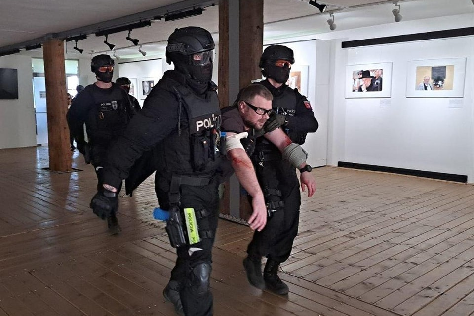Cvičenie dopadlo úspešne | Zdroj: Polícia SR - Trnavský kraj