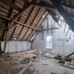 Interiér pred obnovou | Zdroj: Archeopark Cífer-Pác