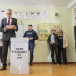 Korčok už odvolil | Zdroj: TASR