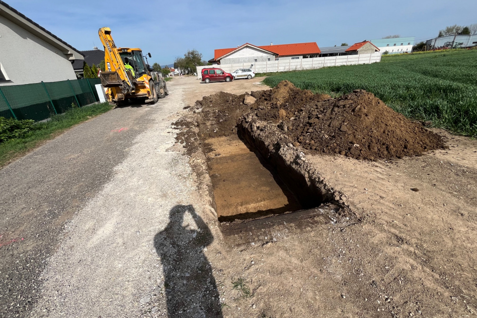 V lokalite pracujú archeológovia | Zdroj: Obec Bohdanovce nad Trnavou