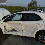 Auto vodičky po zrážke | Foto: KRPZTT