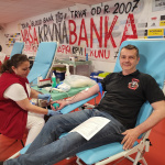 Fanúšikovia budú opäť darovať krv | Zdroj: Fb Červeno-čírna kvapka krvi Laca Kunu