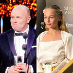 Držitelia ocenenia Slnko v sieti, Gregor Hološka a Dana Droppová. | Foto: Slnko v sieti, fb