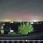 Polárna žiara na kamere | Zdroj: Mesto Gbely 