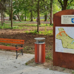 V parku pribudol mobiliár | Zdroj: Obec Sokolovce