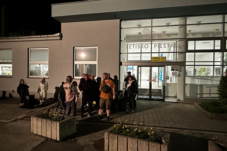 V noci sa letelo z Piešťan | Zdroj: Letisko Piešťany