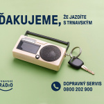 Dopravný servis Trnavského rádia 0800 202 900.