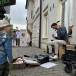 Svoje umenie ukázal aj trnavský hudobník írskeho pôvodu Graeme Mark | Foto: Alexandra Štofirová, Trnavské rádio 