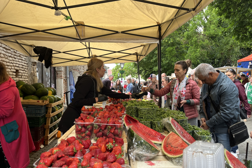 Zoženiete aj čerstvé ovocie a zeleninu | Foto: Alexandra Štofirová, Trnavské rádio 