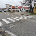 Opravovaný úsek vozovky | Zdroj: TTSK