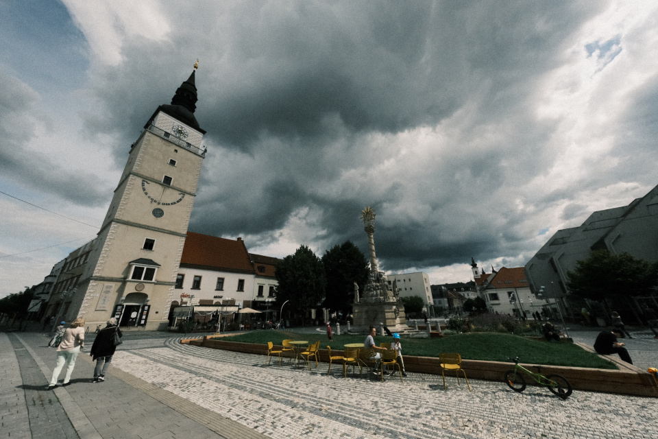 Minuloročná búrka v Trnave | Zdroj: Pavol Holý, Trnavské rádio