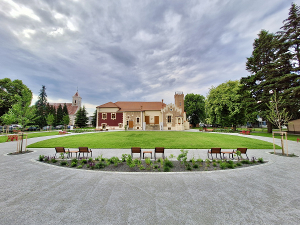 Nový park pri múzeu | Zdroj: TS