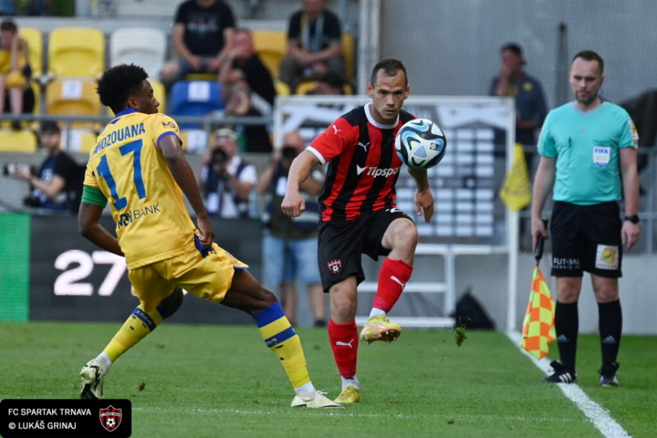 Mikovič v zápase proti DAC | Zdroj: Spartak Trnava 