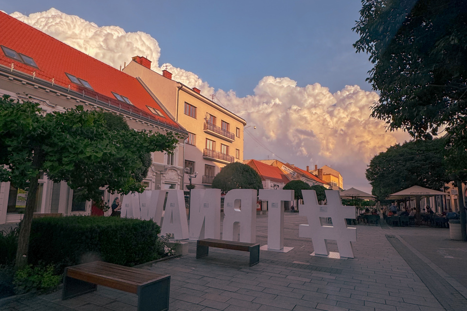 Jedna z tohtoročných májových búrok nad Trnavou | Zdroj: Pavol Holý, Trnavské rádio