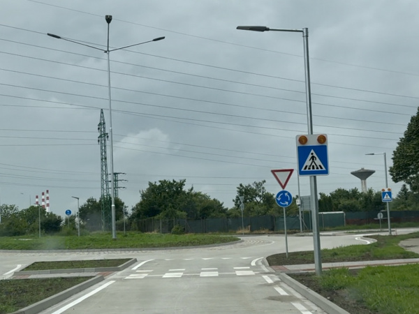 Prejazdná kruhovka na Linčianskej. | Foto: red.