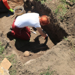 Našli ďalšie pozostatky | Zdroj: Katedra archeológie FF UKF v Nitre