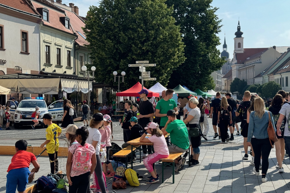 Podujatie pre deti v centre mesta sa začalo | Foto: Pavol Holý, Trnavské rádio