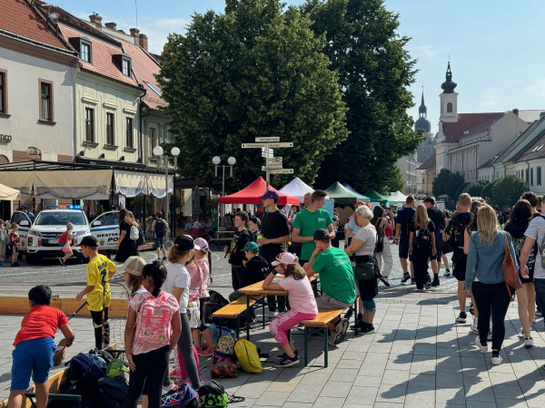 Podujatie pre deti v centre mesta sa začalo | Foto: Pavol Holý, Trnavské rádio