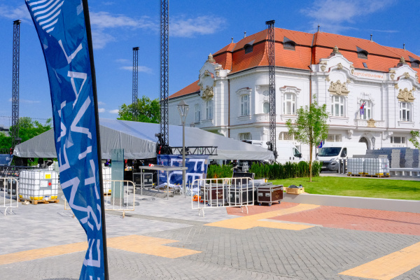 Prípravy na festival | Zdroj: Pavol Holý, Trnavské rádio