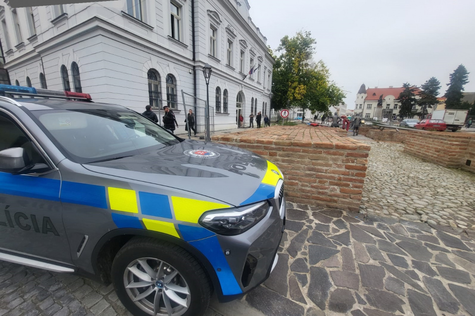 Polícia preveruje v Trnave bombovú hrozbu | Zdroj: Polícia SR - Trnavský kraj