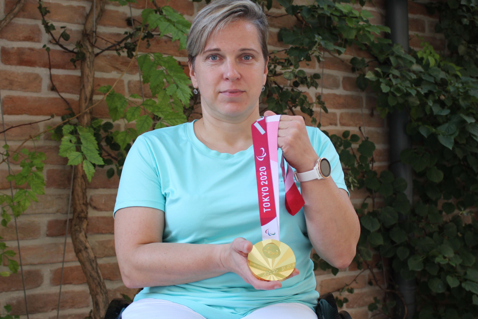 Medaily Veronika schováva doma v šuplíku. l Foto: Karin Talajková