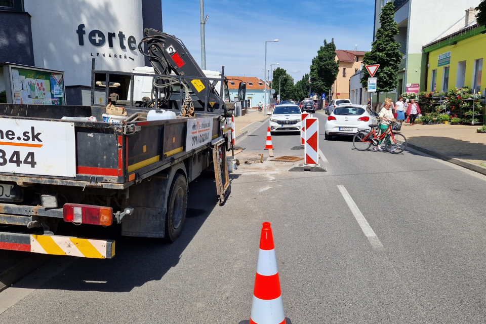 Dotknutý úsek | Foto: Mesto Piešťany