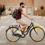 Žltý mestský bicykel. | Zdroj: Bajkuj v meste Trnava